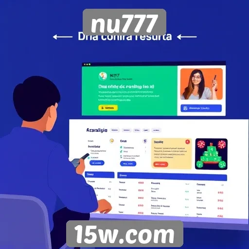 experiência de usuário no site nu777 é intuitiva